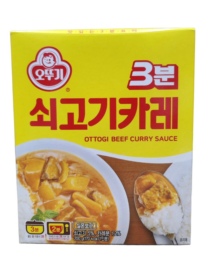 오뚜기 3분쇠고기카레 200g
