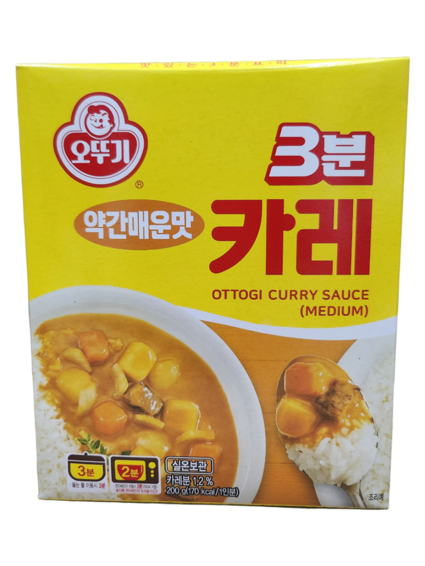 오뚜기 3분카레약간매운맛 200g