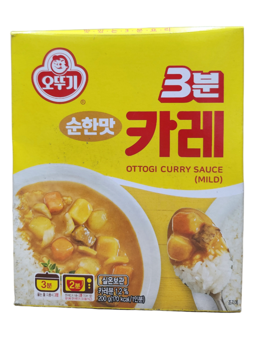 오뚜기 3분카레순한맛 200g