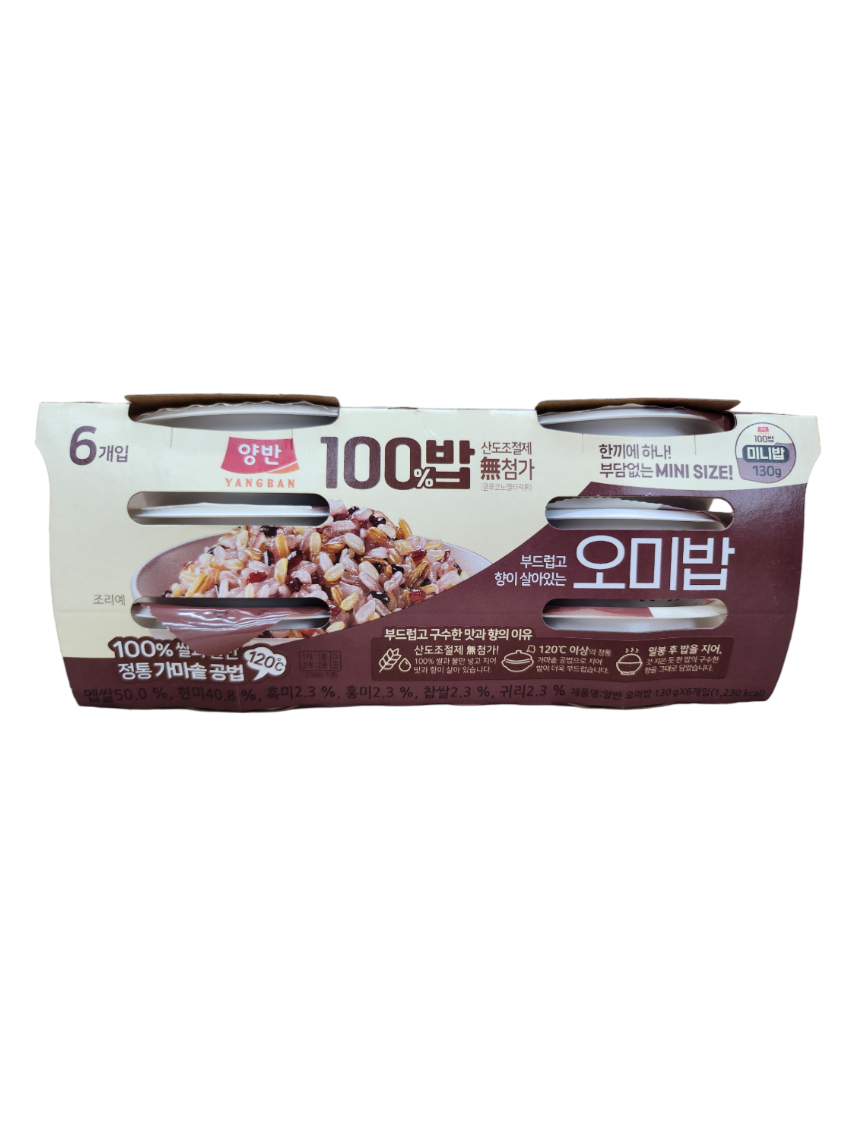 동원 양반100밥 오미밥 130g*6입