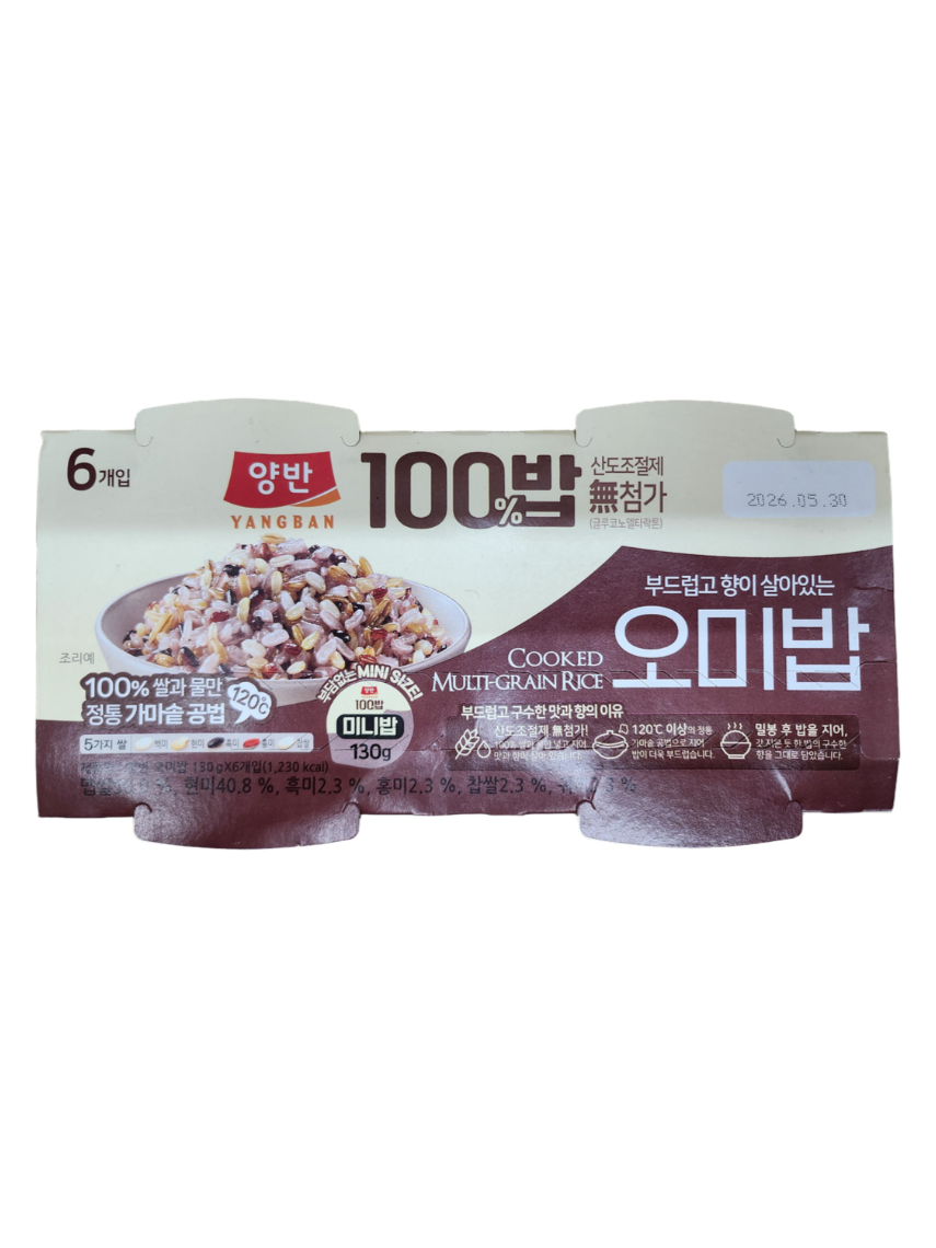 동원 양반100밥 오미밥 130g*6입