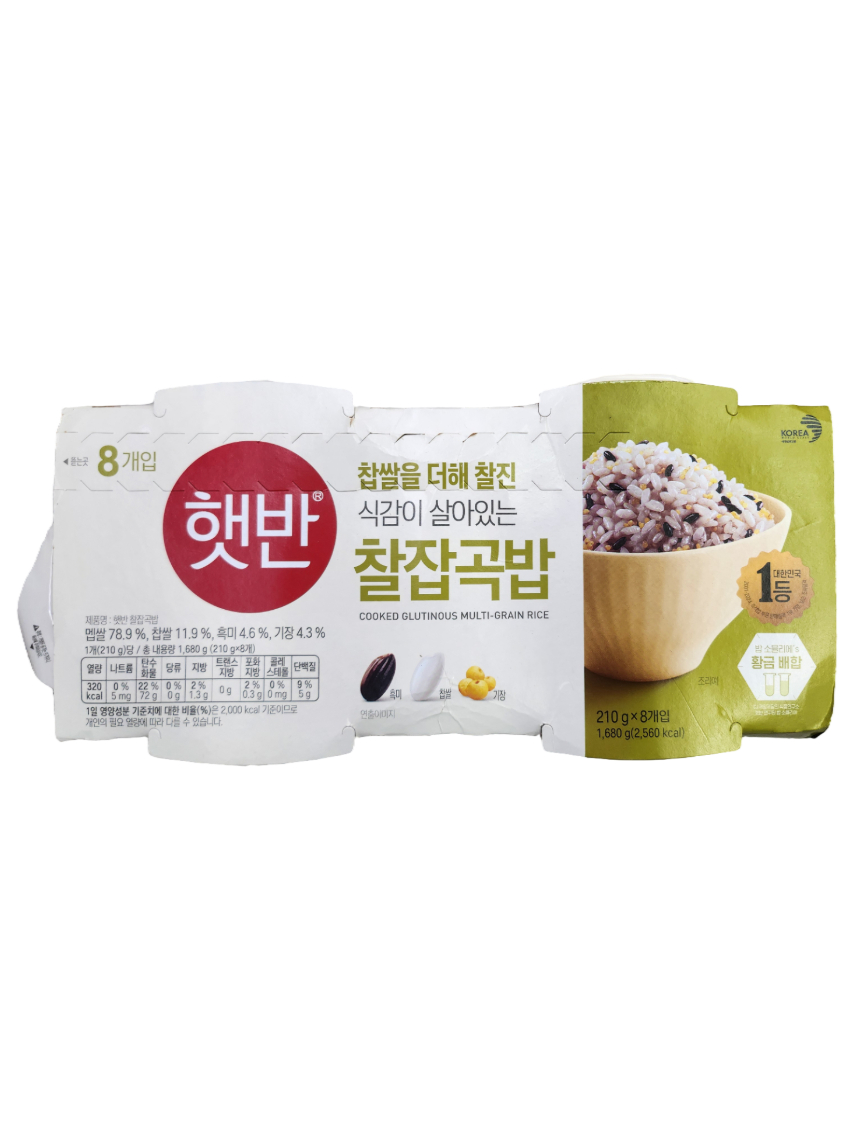 햇반)매일찰잡곡밥 210g*8