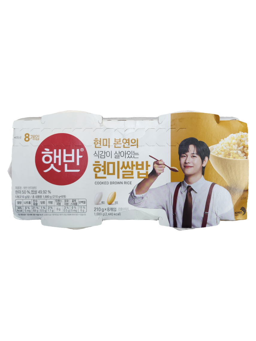 햇반)매일현미쌀밥 210g*8