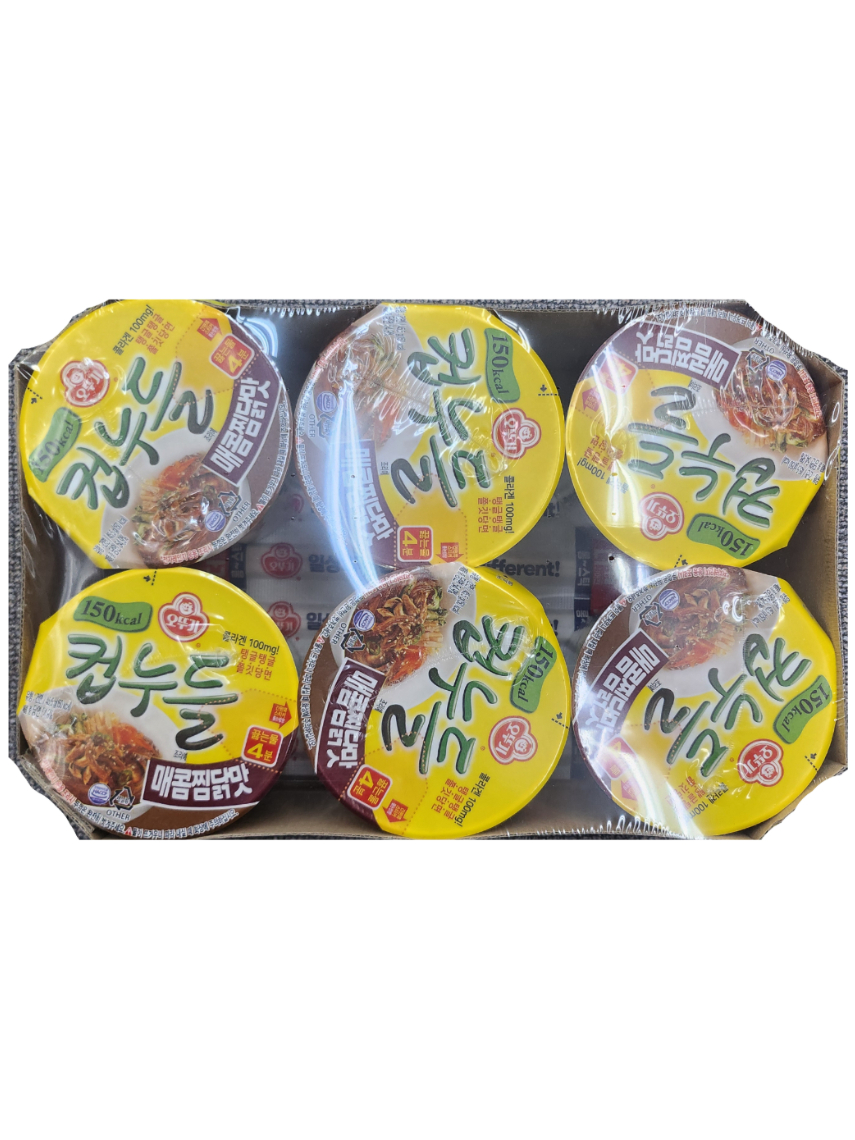 오뚜기 컵누들매콤찜닭맛 6입