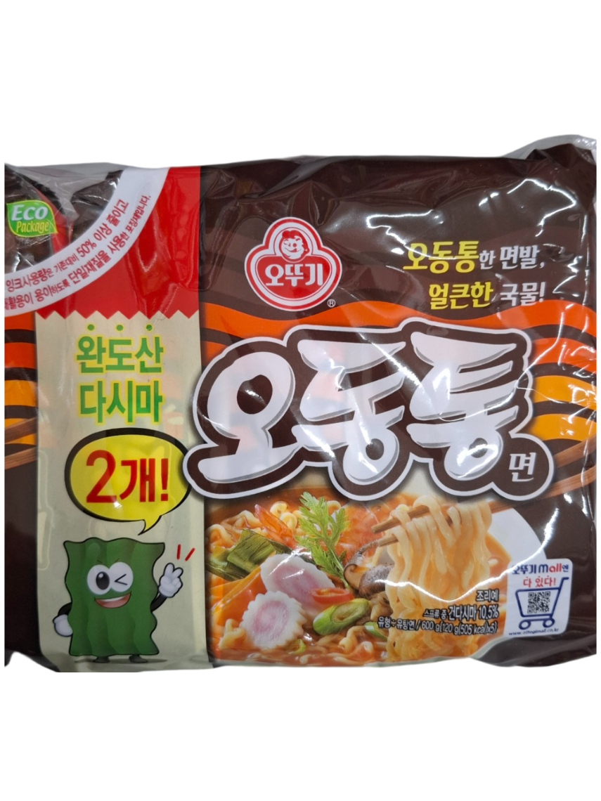 오뚜기 오동통면 멀티 120g*5
