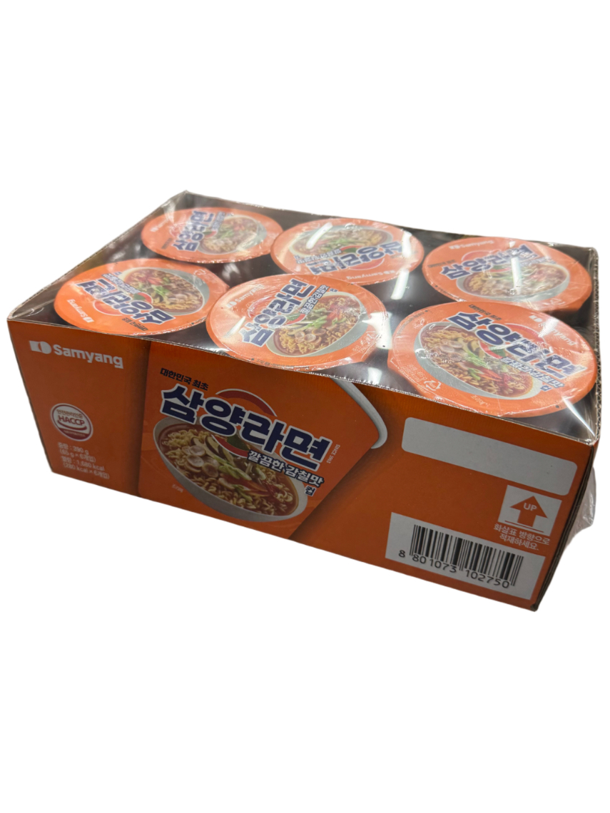 삼양소컵라면(6입)