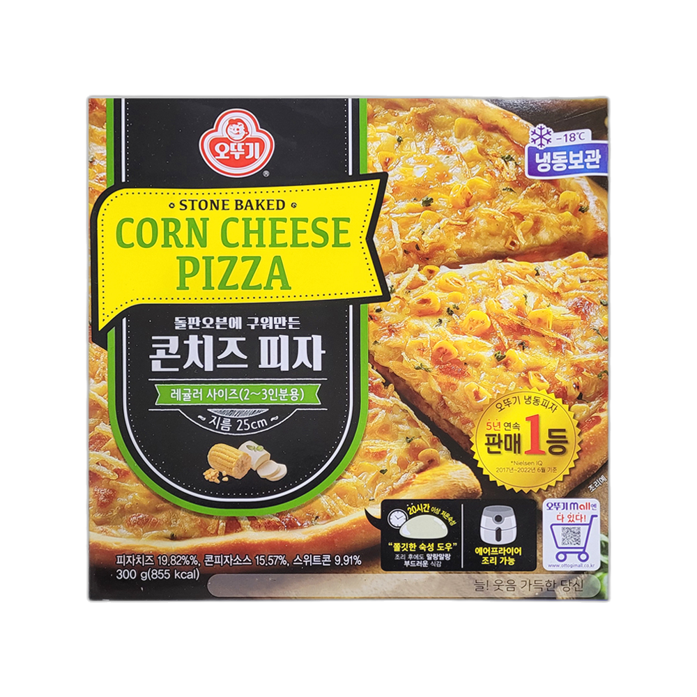 오뚜기)콘치즈 피자 300g