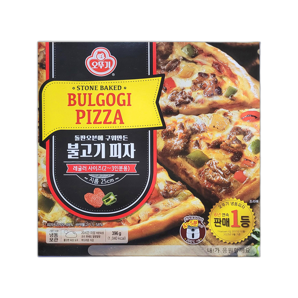 오뚜기)불고기피자 396g