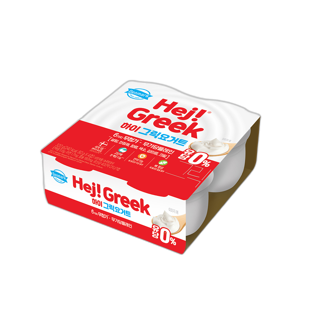 하이그릭요거트(유당0%) 80g*4