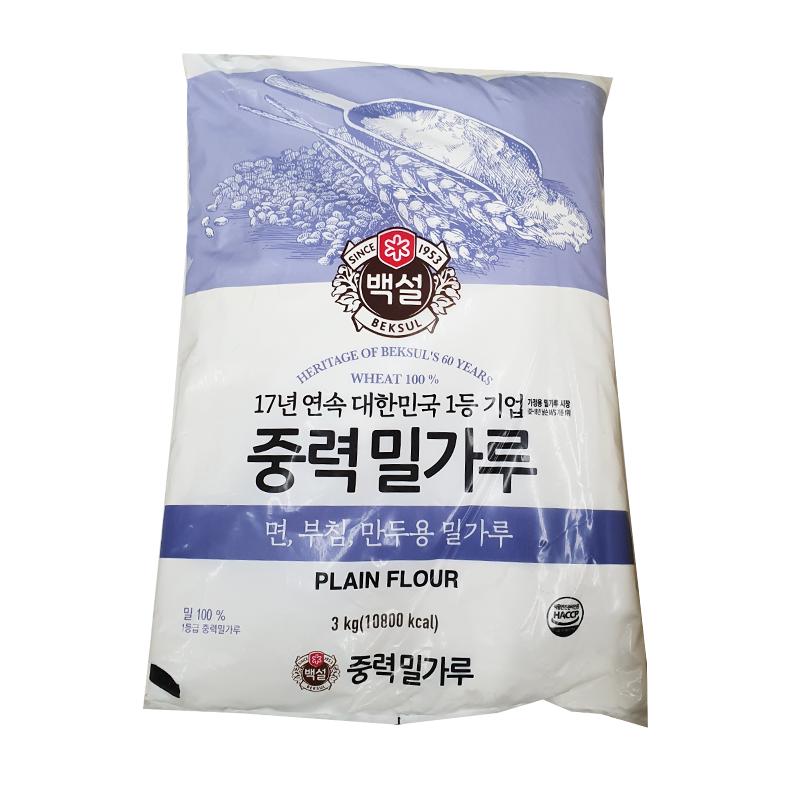 백설)중력밀가루 1kg