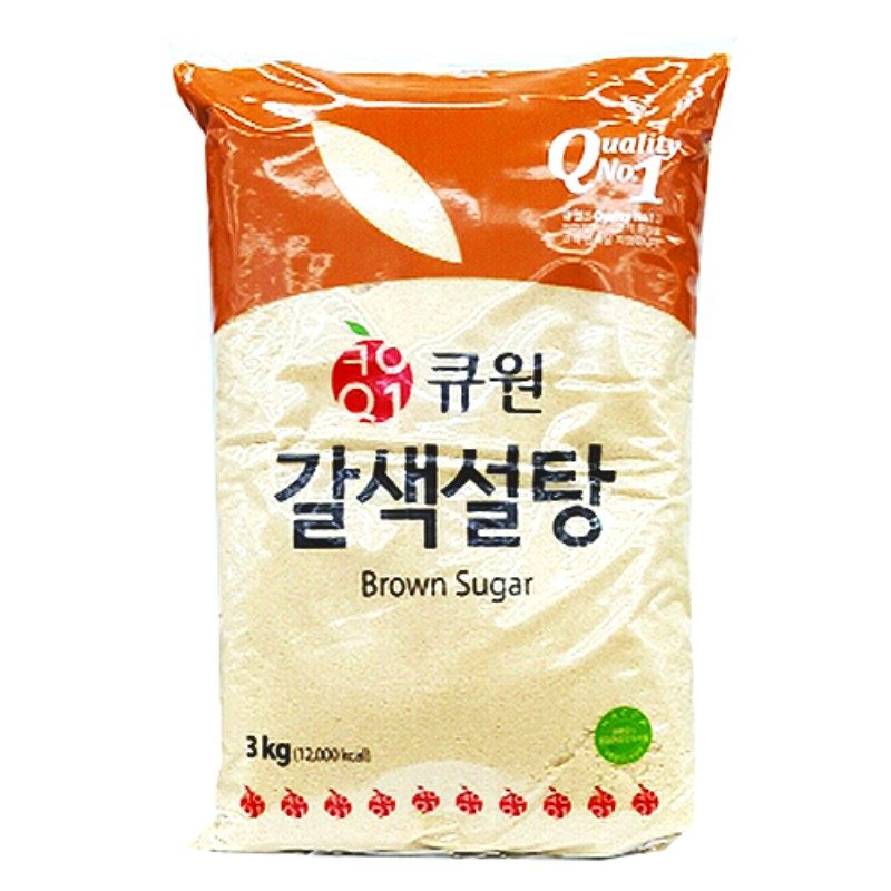 큐원갈색설탕 3kg