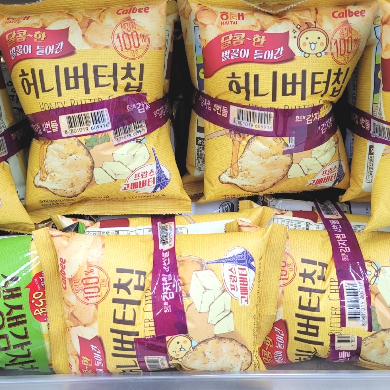 해태 감자칩 4번들 152g