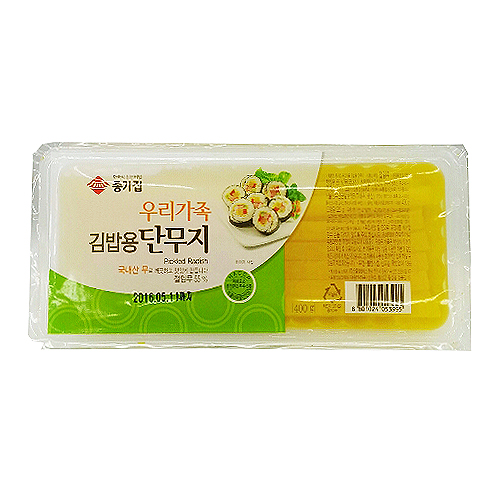 청정원 김밥단무지 400g