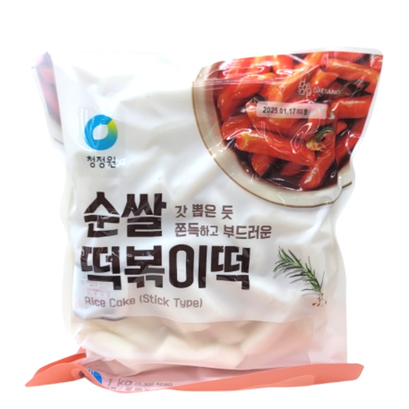 청정원 데이즈순살떡볶이떡 1kg