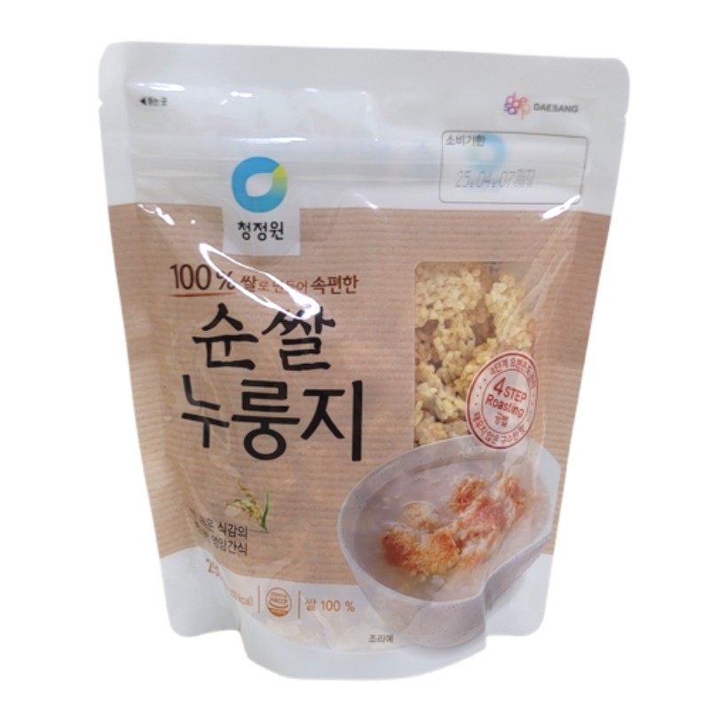 청정원 종가집우리쌀누룽지 250g