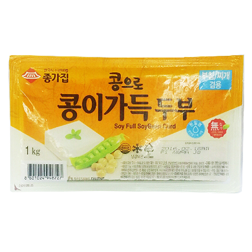 청정원 콩이가득큰두부1kg