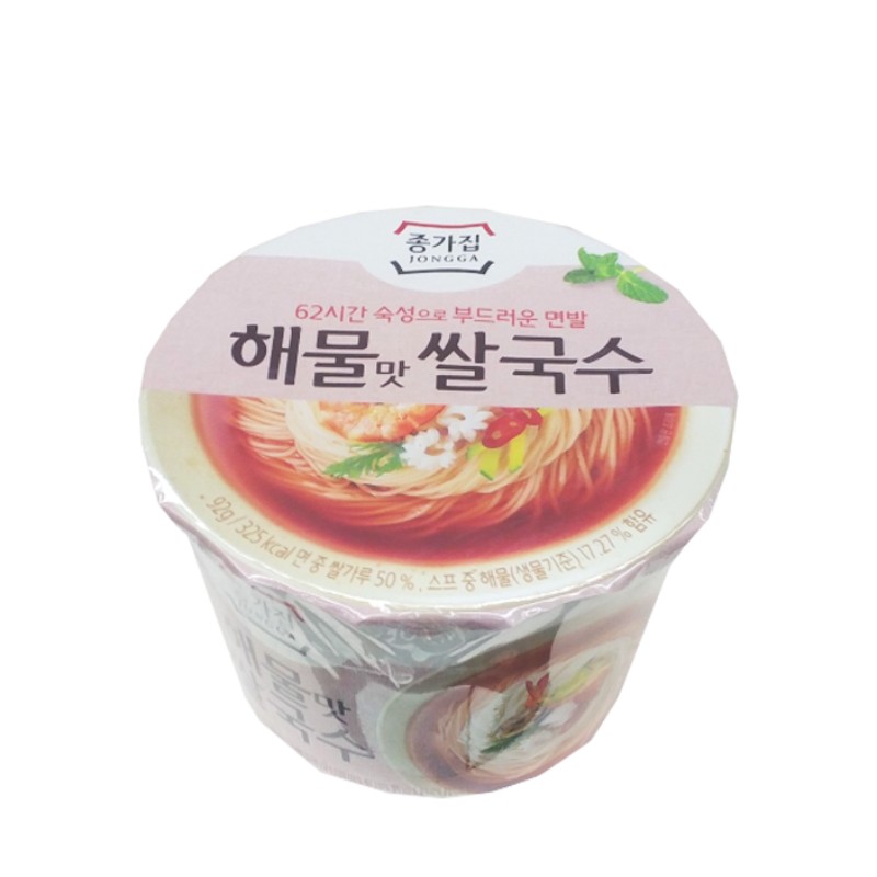청정원 종가집)해물맛컵쌀국수 92g