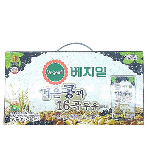 베지밀검은콩과16곡 190ml*15