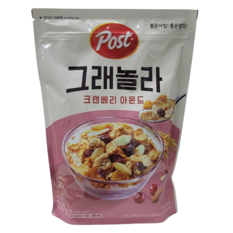 동서 포스트 그래놀라크랜베리아몬드 350g