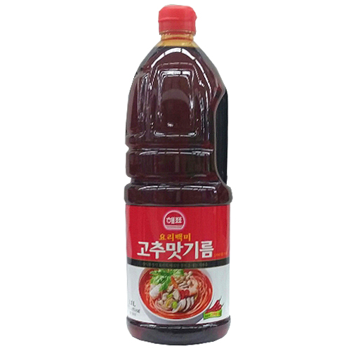 해표)요리고추맛기름 1.8L