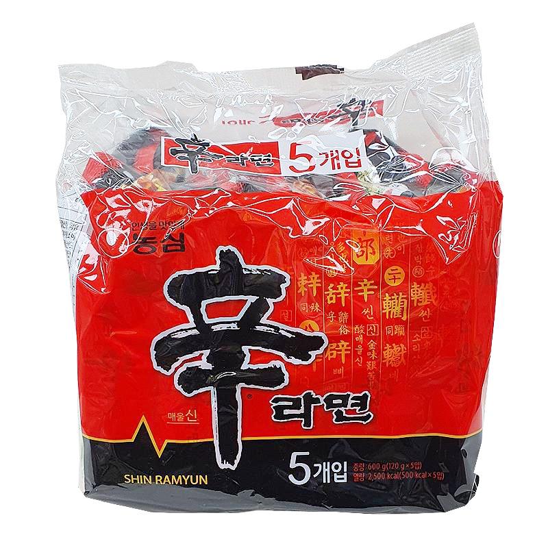 농심)신라면(멀티) 120g*5