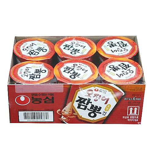 오징어짬뽕컵(6입)