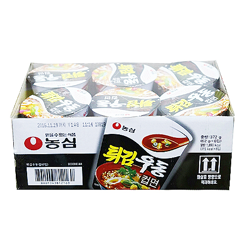 튀김우동컵(6입)