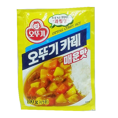 오뚜기 카레_매운맛 100g