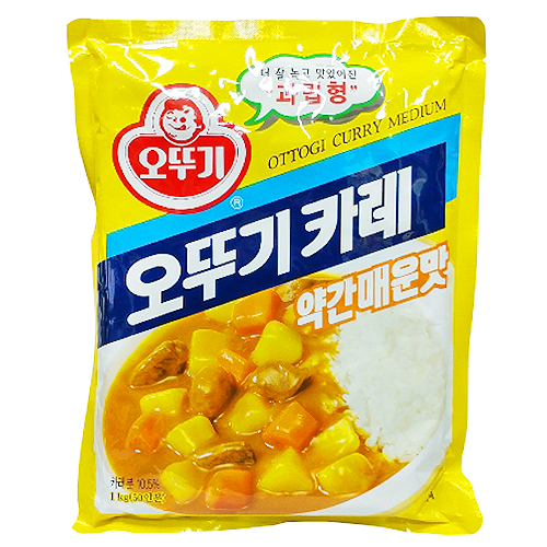 오뚜기)카레_약간매운맛 1kg