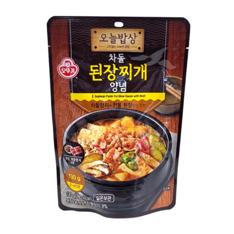 오뚜기 차돌된장찌개양념130g