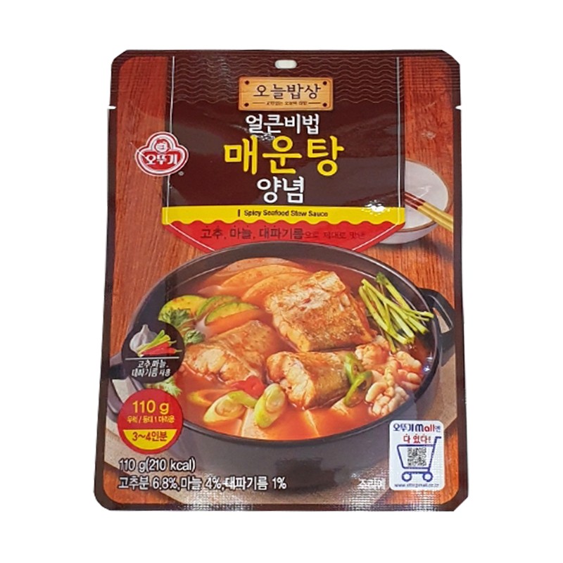 오뚜기 얼큰비법매운탕양념110g