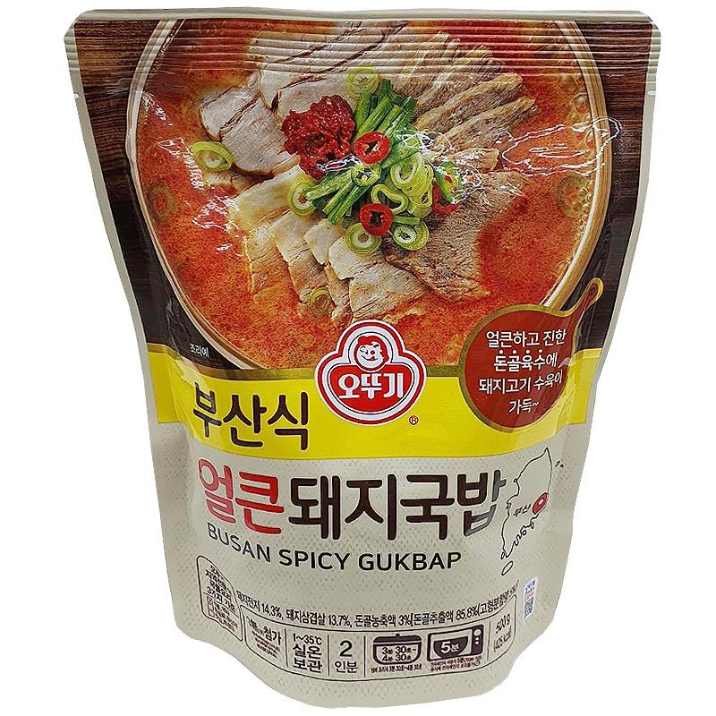 오뚜기 부산식 얼큰돼지국밥 500g