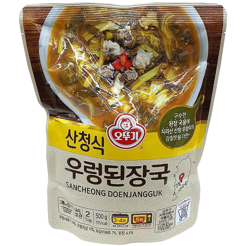 오뚜기 산청식우렁된장국