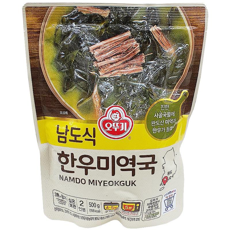 오뚜기 남도식한우미역국 500g