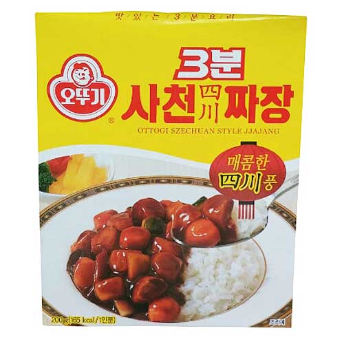 오뚜기 3분사천짜장 200g