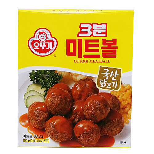 오뚜기 3분미트볼 150g