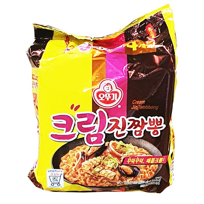 오뚜기 크림진짬뽕 멀티 130g*4