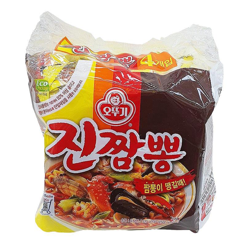 오뚜기 진짬뽕 멀티 130g*4
