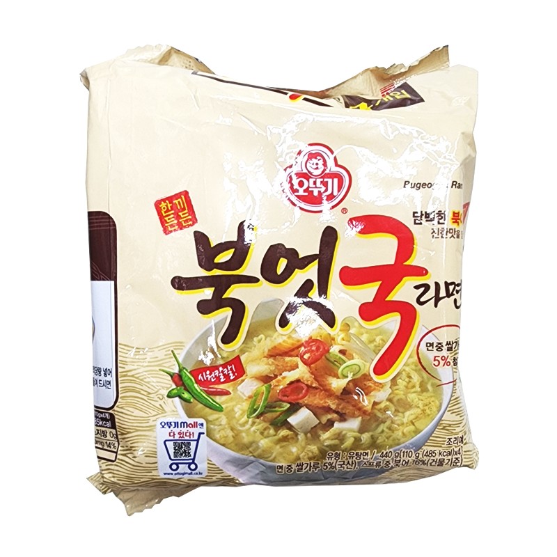 오뚜기 북엇국라면 멀티 110g*4