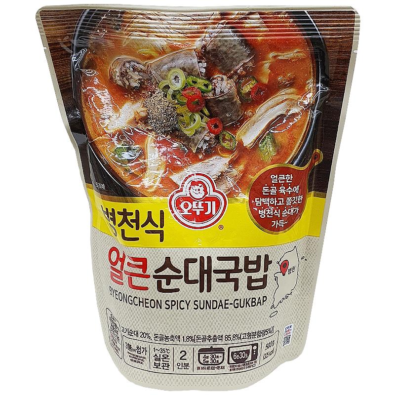 오뚜기 병천식 얼큰순대국밥 500g