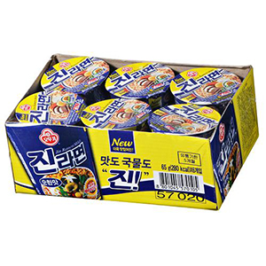 오뚜기 진라면컵순한맛 6입