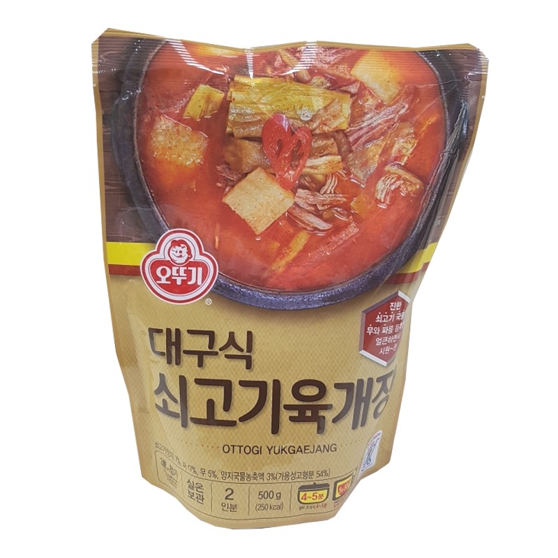 오뚜기 대구식 쇠고기 육개장 500g