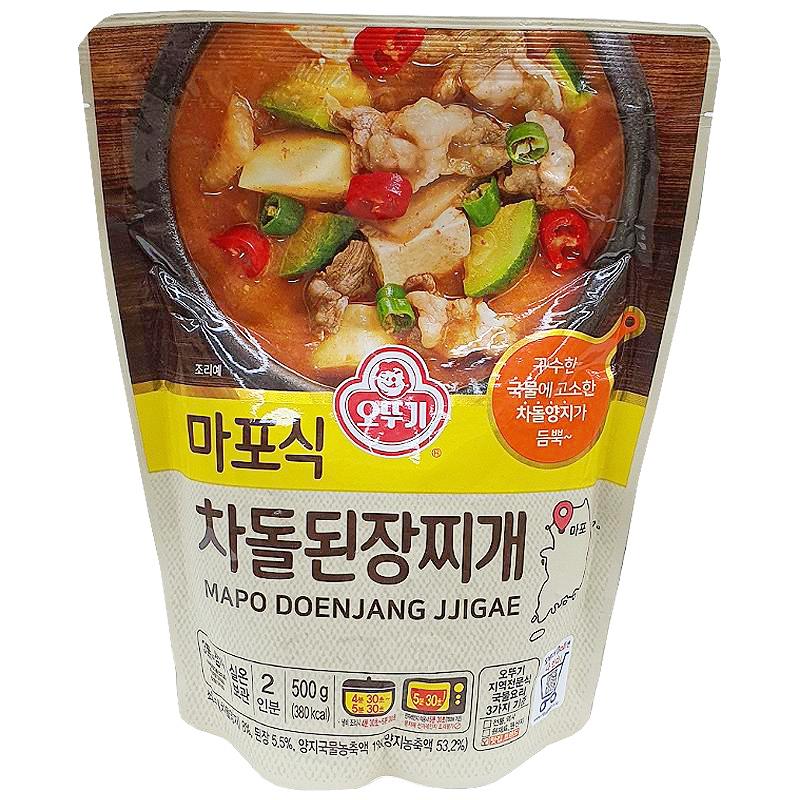 오뚜기 마포식차돌된장찌개 500g