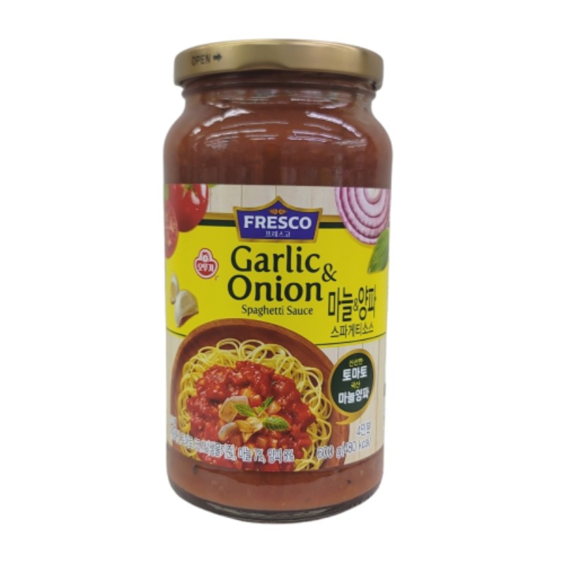 오뚜기 스파게티소스 마늘양파 600g