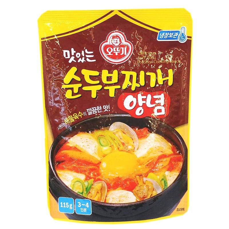 오뚜기 오늘밥상_해물육수순두부찌개양념?