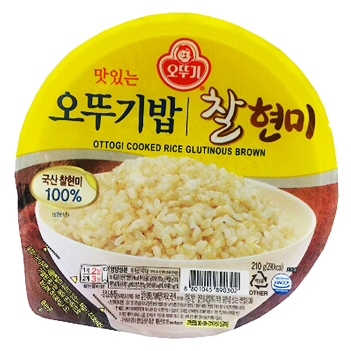 오뚜기 맛있는오뚜기밥 찰현미 210g