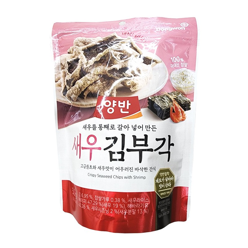 동원 양반 새우김부각 50g