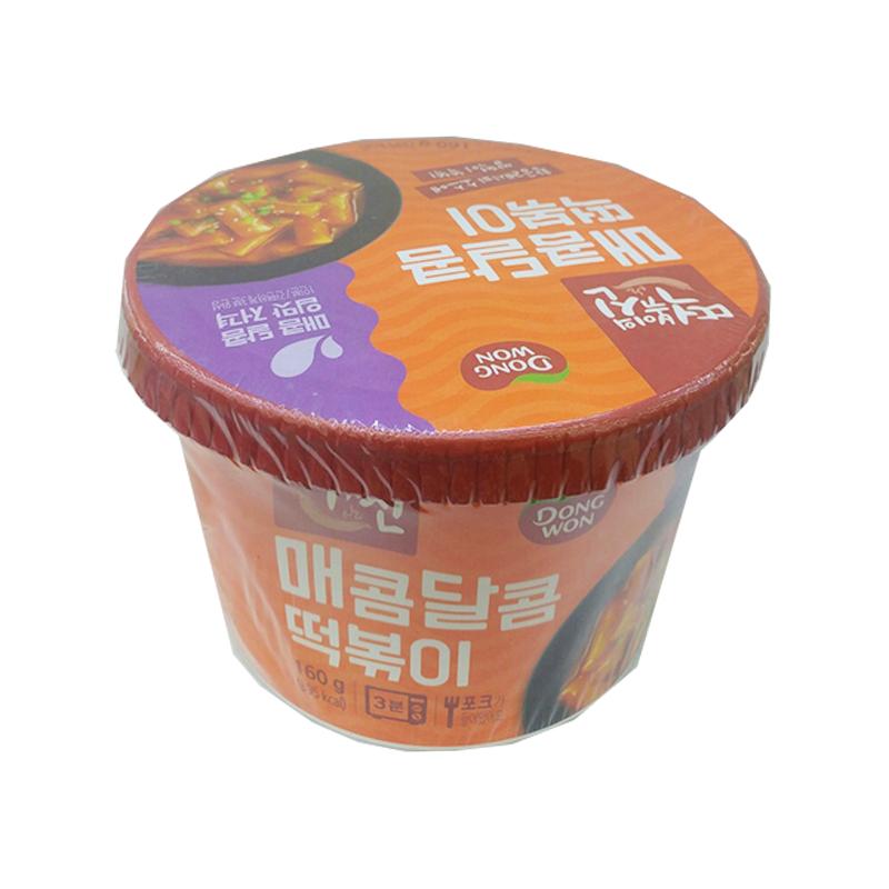 동원 떡볶이의신 매콤달콤 컵떡볶이 160g