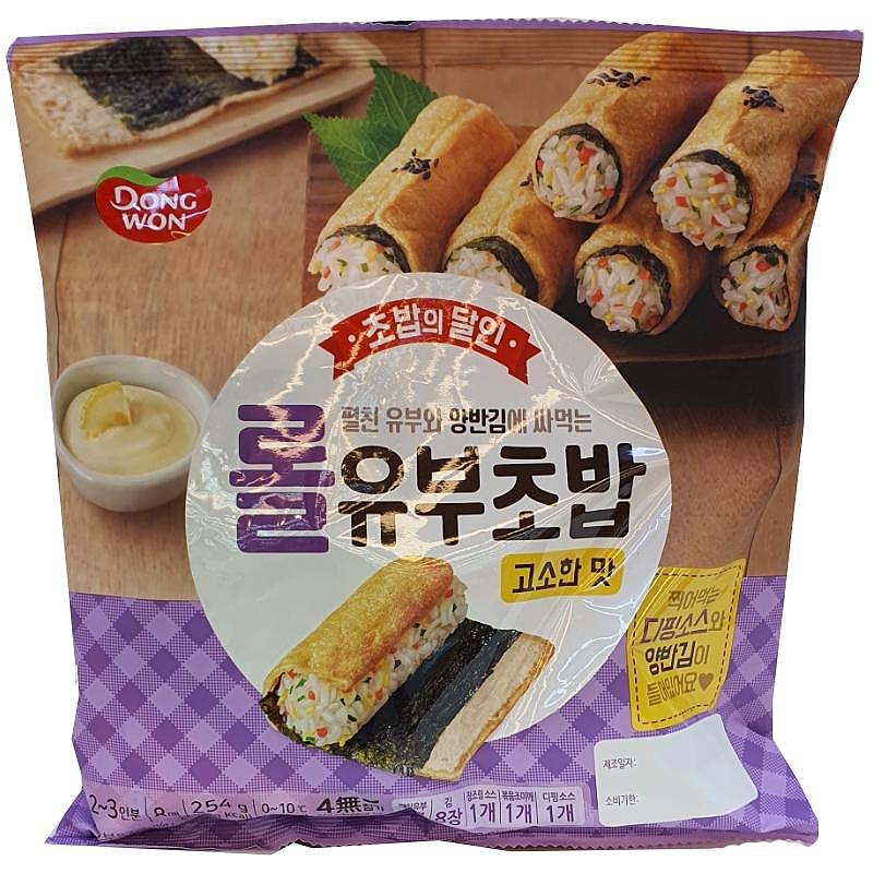 동원 롤유부초밥(고소) 254g