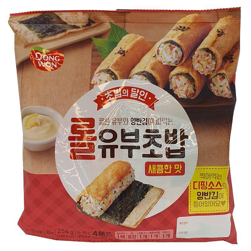 동원 롤유부초밥(새콤) 254g